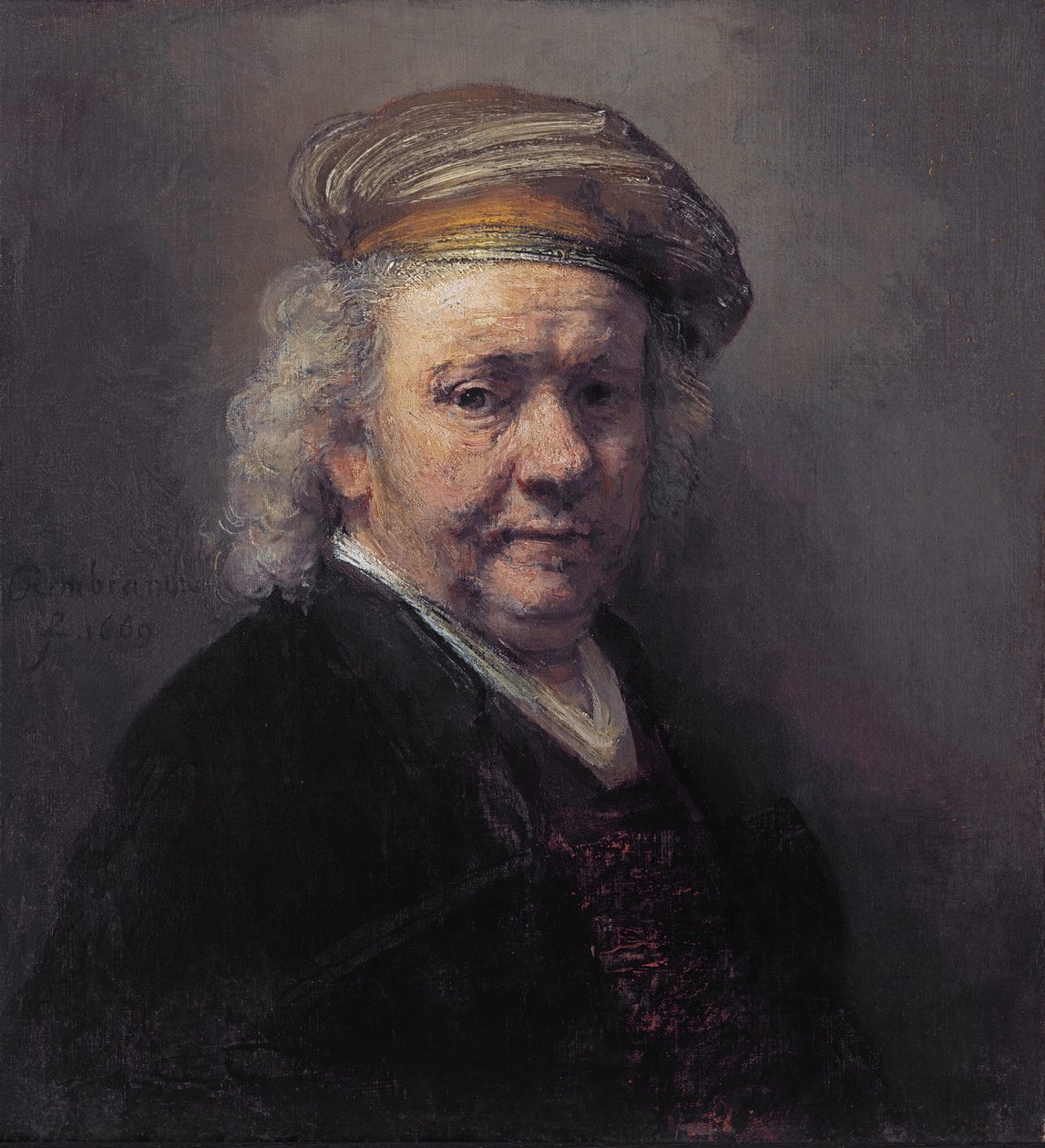 Autoportrét, 1669 od Rembrandt van Rijn