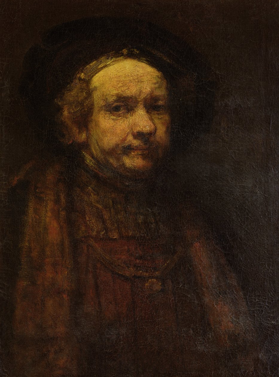 Autoportrét, starší od Rembrandt van Rijn