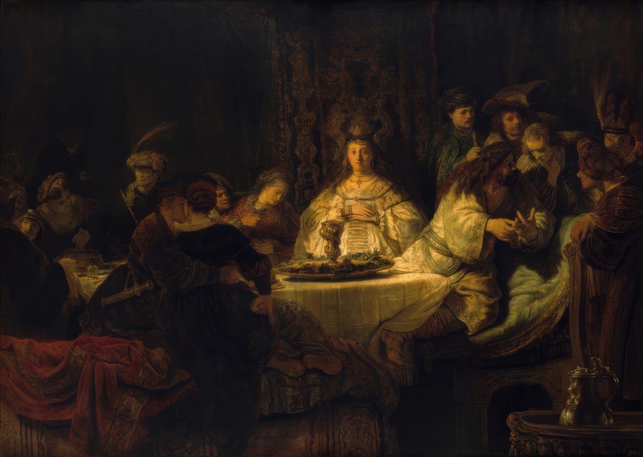Simpsonovi Hochzeit od Rembrandt van Rijn