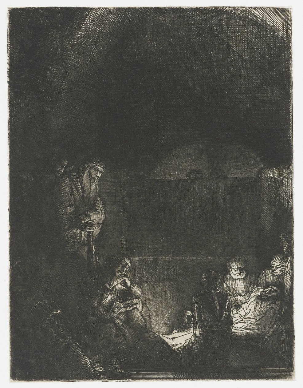 Pohřeb od Rembrandt van Rijn