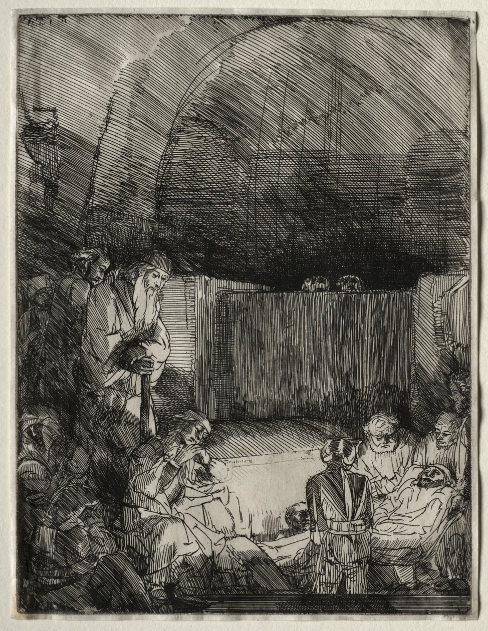 The Entombment, c. 1654. od Rembrandt van Rijn
