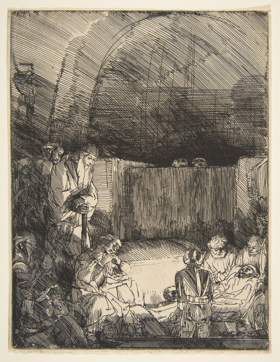 The Entombment, ca. 1654. od Rembrandt van Rijn