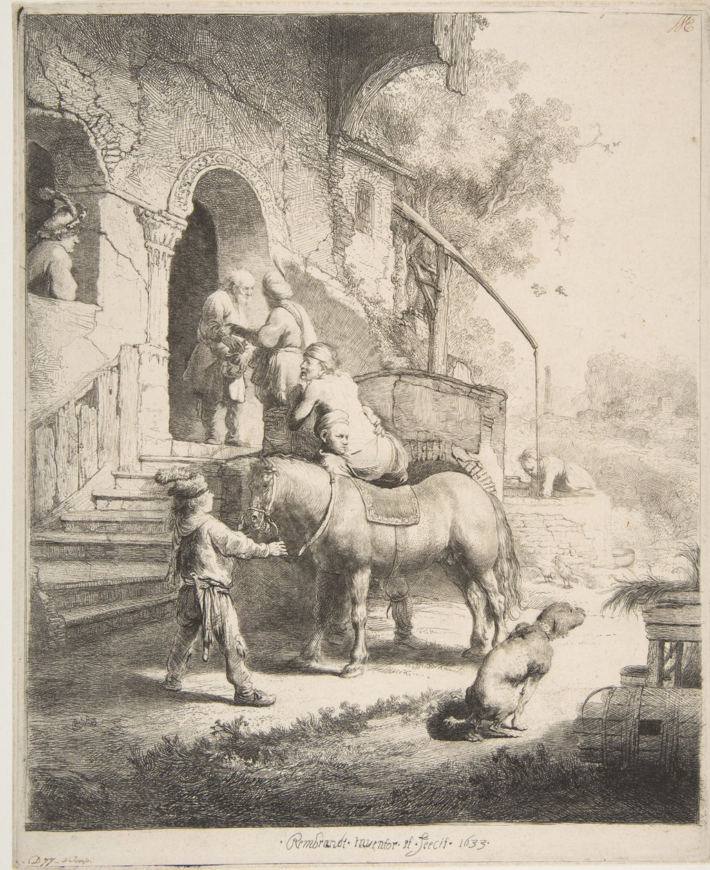 Dobrý Samaritán, 1633. od Rembrandt van Rijn