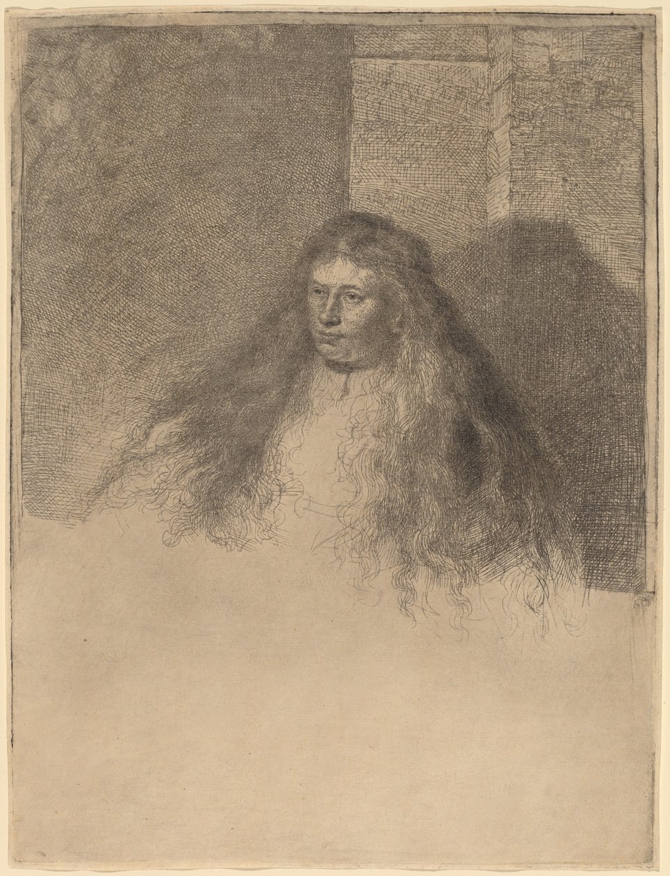 Velká židovská nevěsta od Rembrandt van Rijn