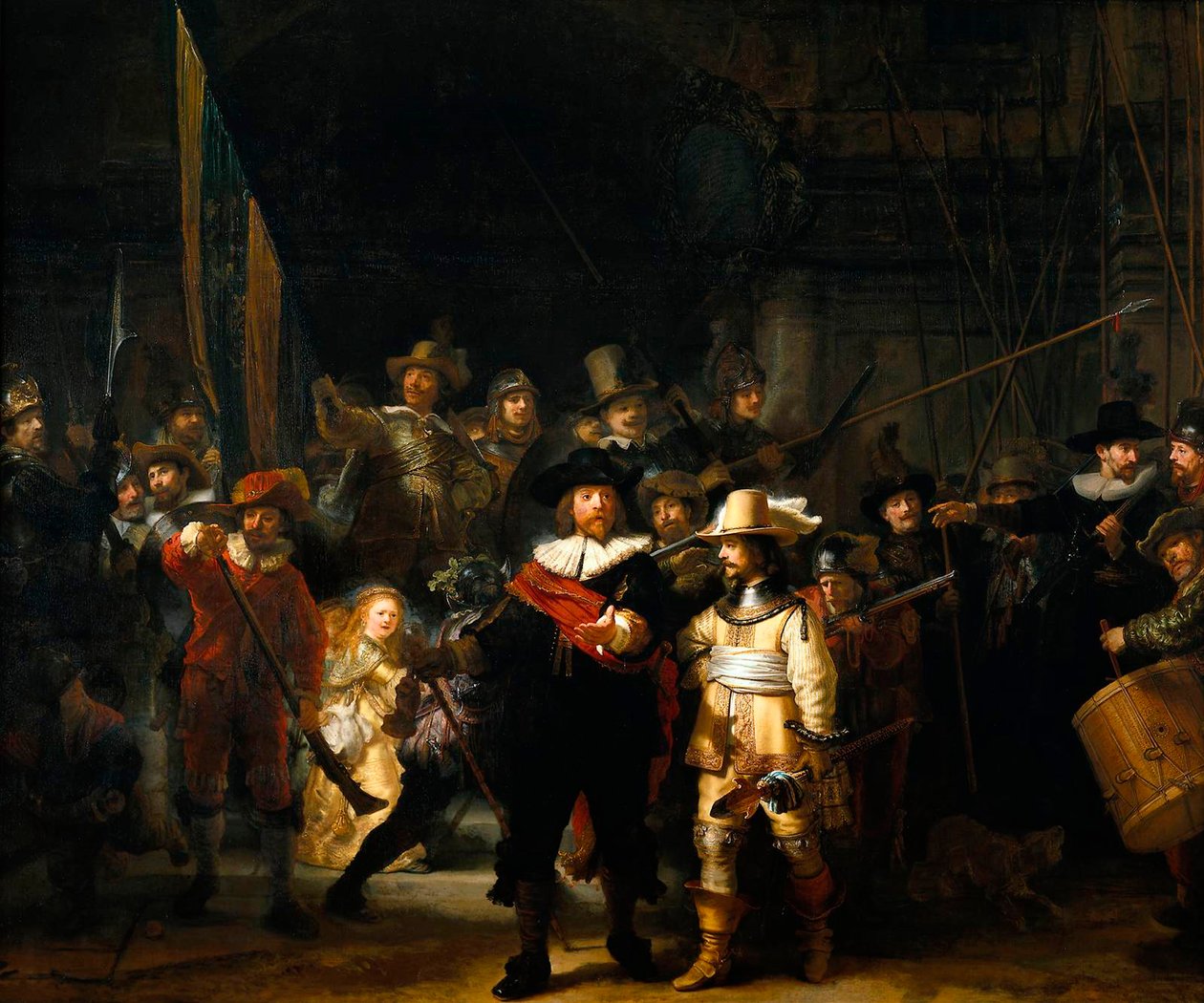 Noční hlídka, 1642. od Rembrandt van Rijn