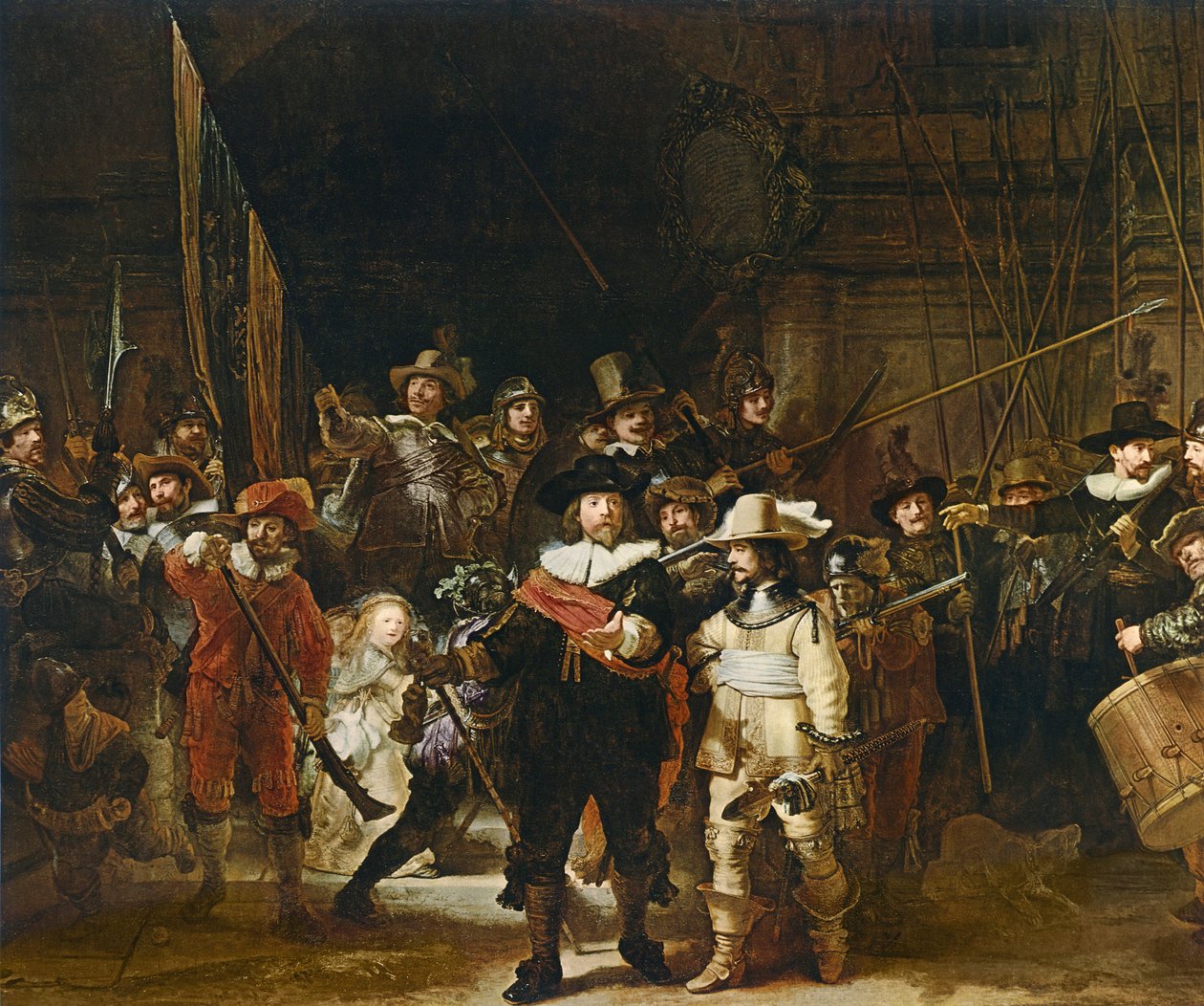 Noční hlídka od Rembrandt van Rijn
