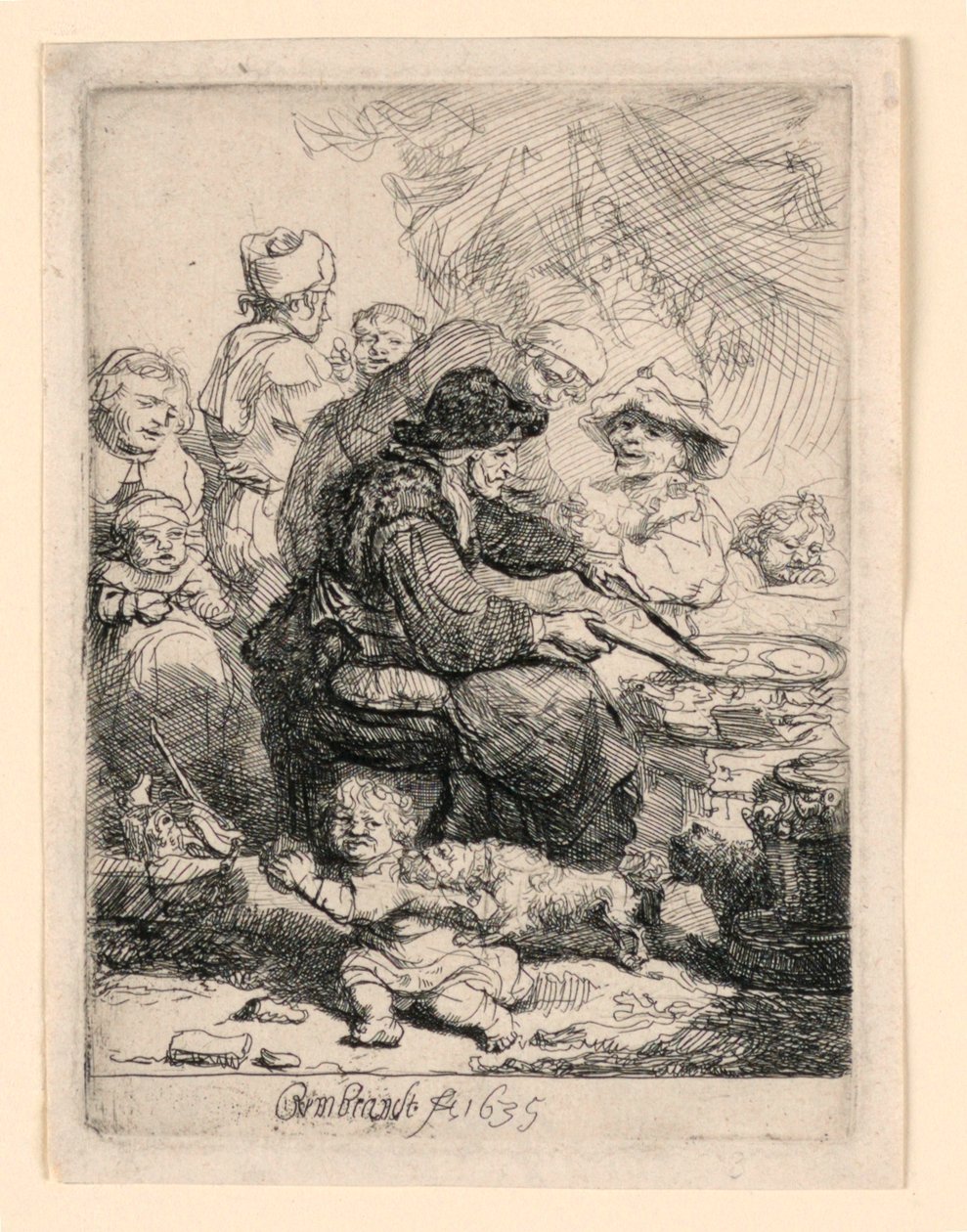 Pancake Woman od Rembrandt van Rijn
