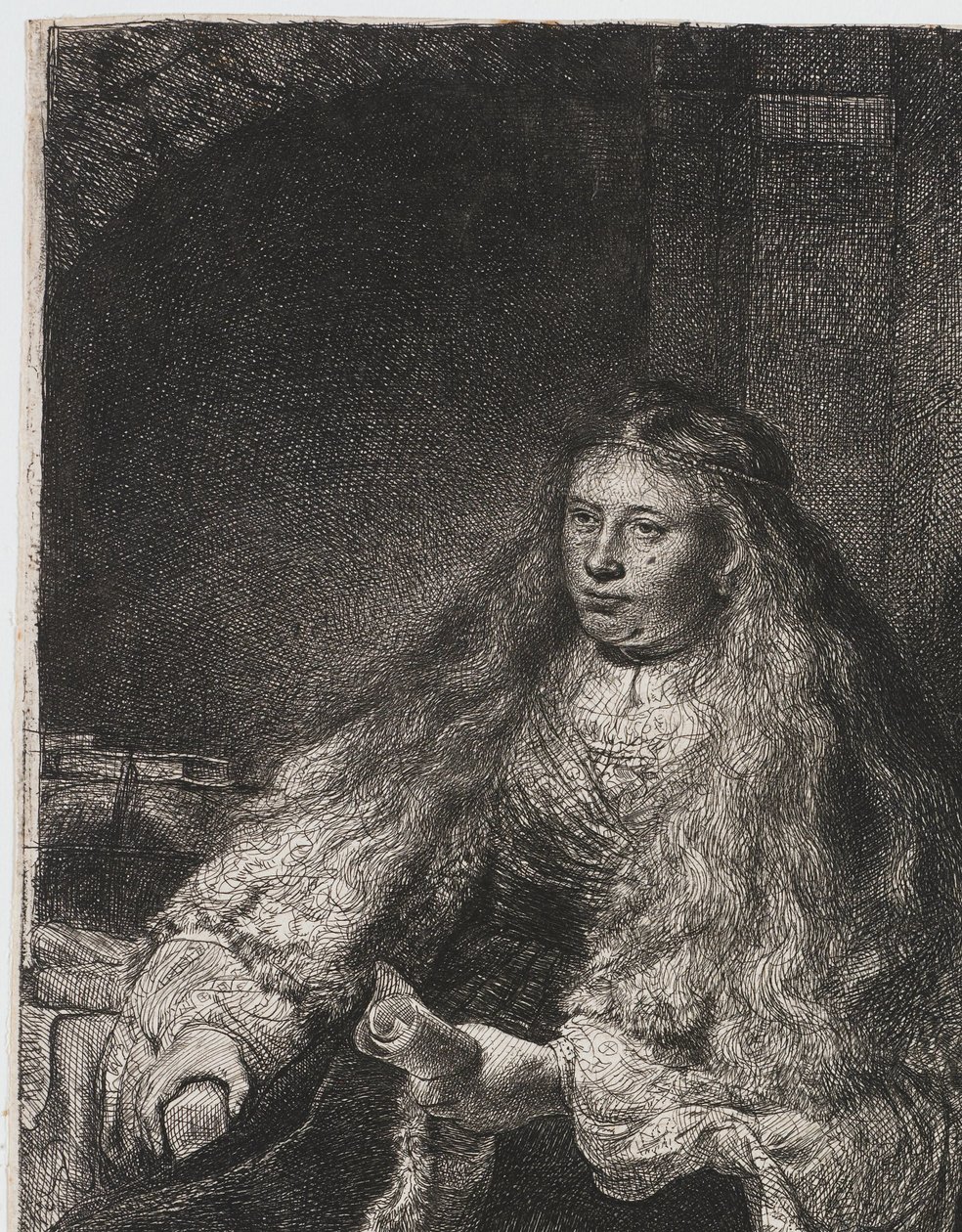 Velká židovská nevěsta od Rembrandt van Rijn