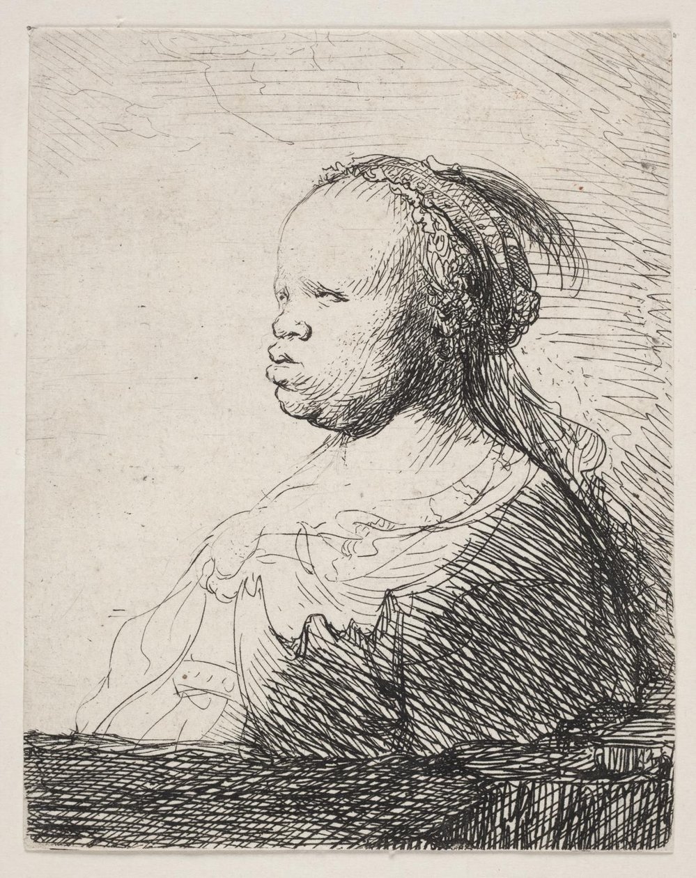 Bílá černá od Rembrandt van Rijn