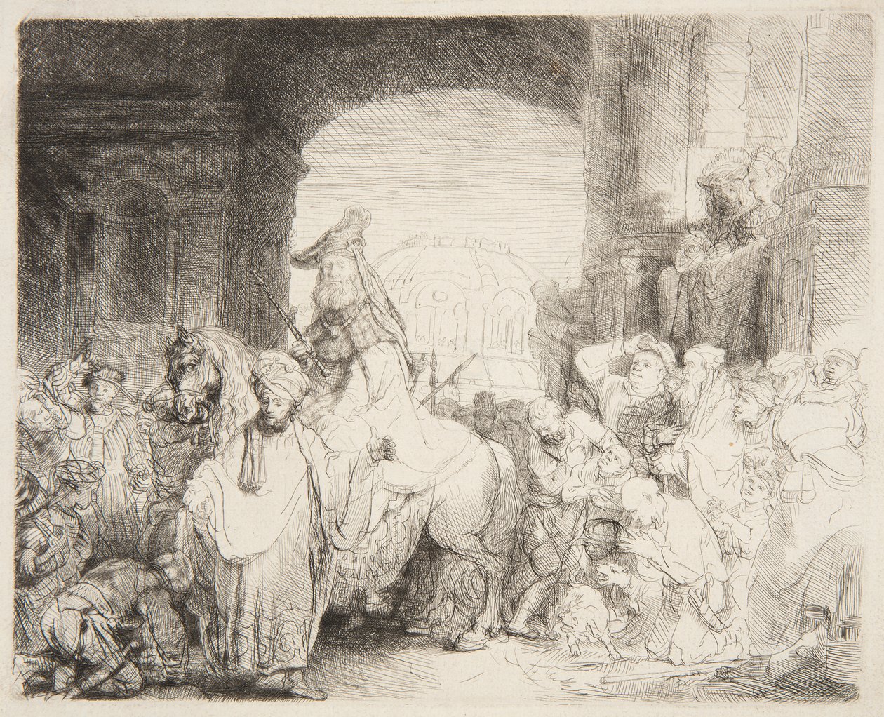 Triumf Mordecaie od Rembrandt van Rijn