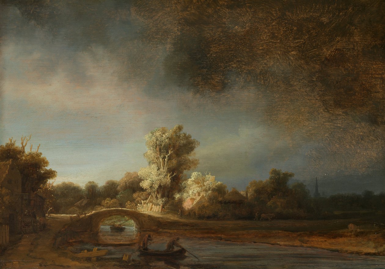 Kamenný most od Rembrandt van Rijn