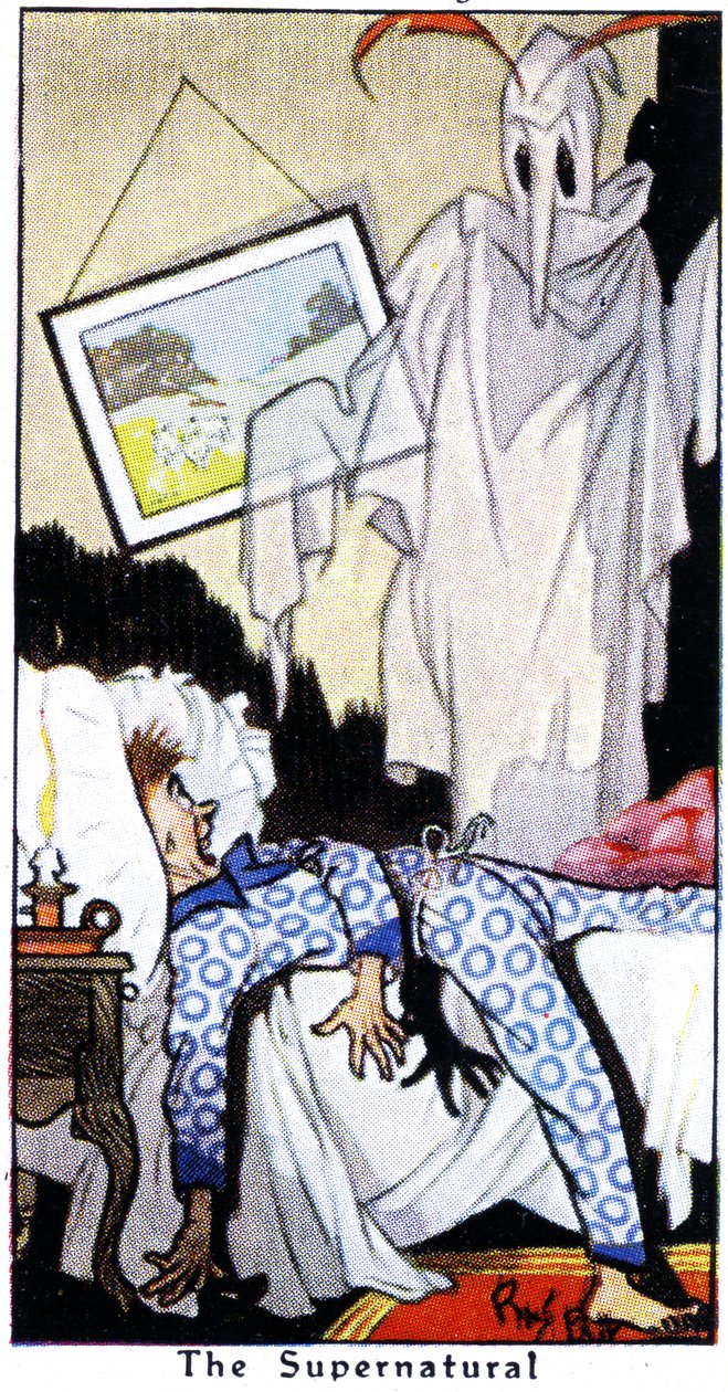 Zjevení ducha, 1936 od René Bull