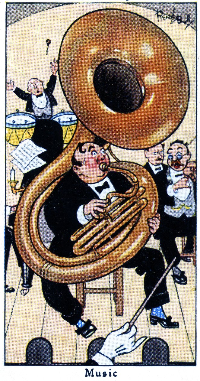 Hudba, 1936 od René Bull