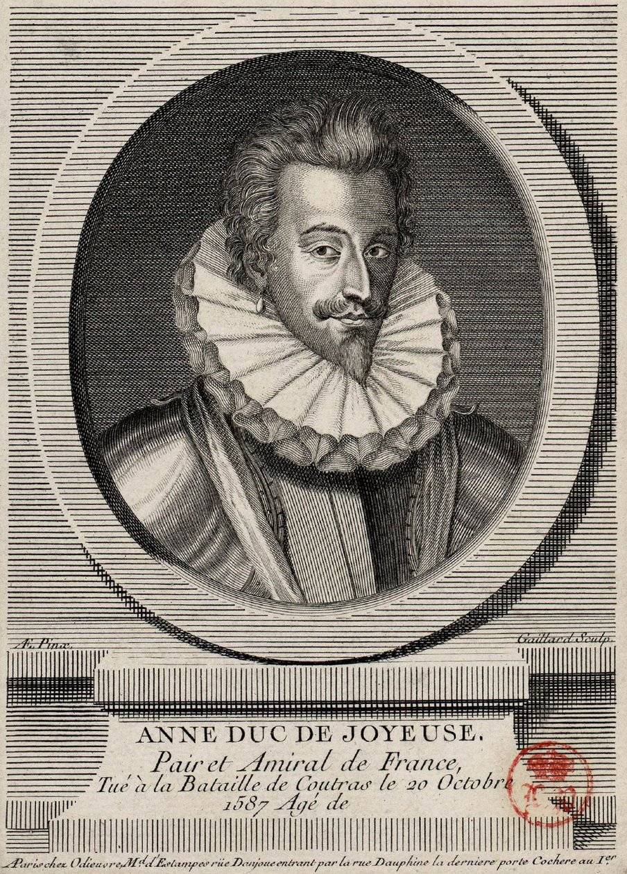 AnnedeJoyeuseEngraving02 od Rene Gaillard