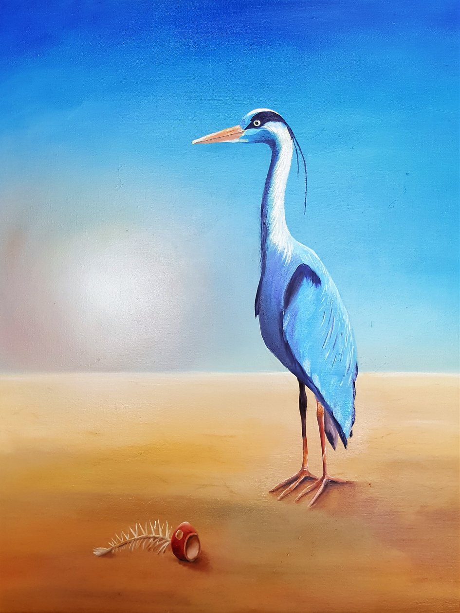 Heron od Renate Dohr