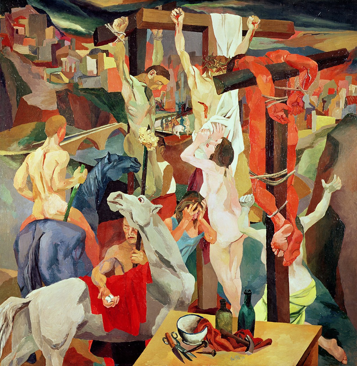 Ukřižování od Renato Guttuso