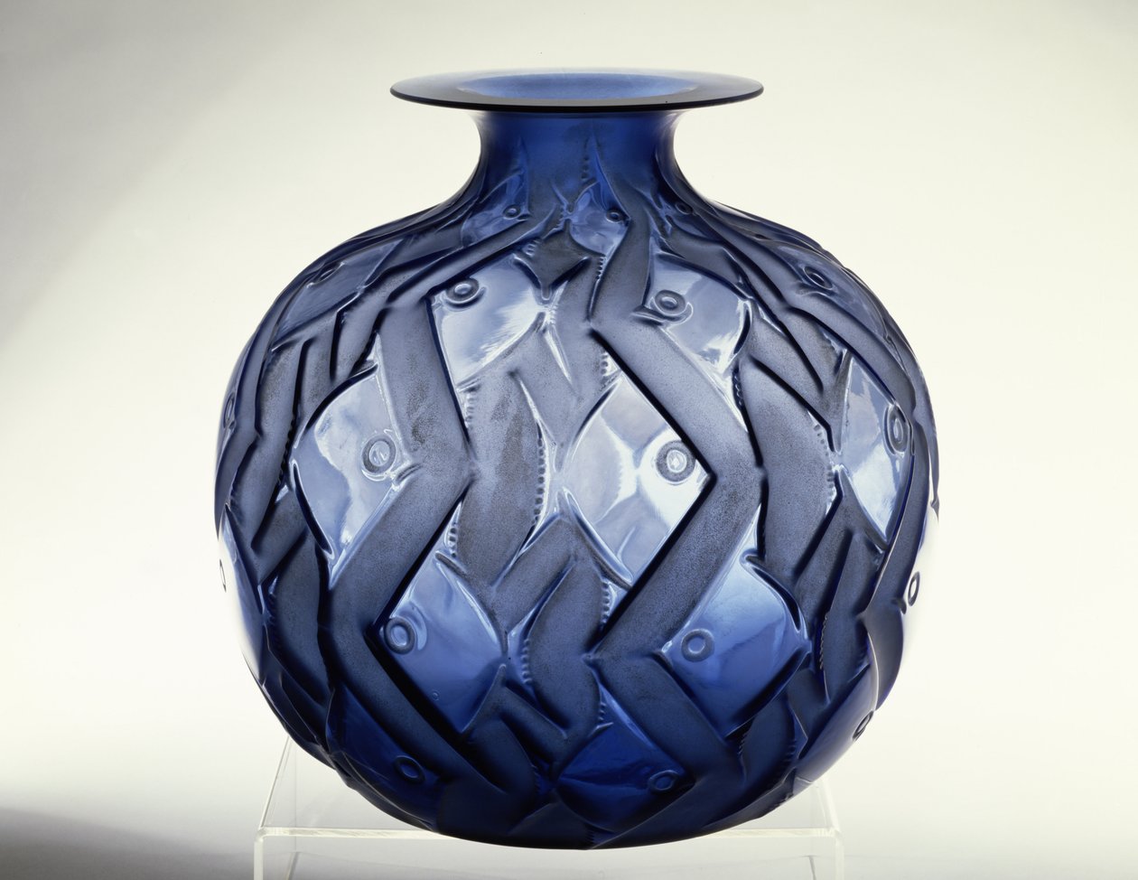 Váza Penthievre (skleněná) od Rene Jules Lalique