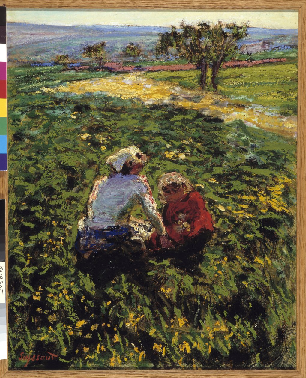 Ve vojtěšce (malba) od Rene Auguste Seyssaud