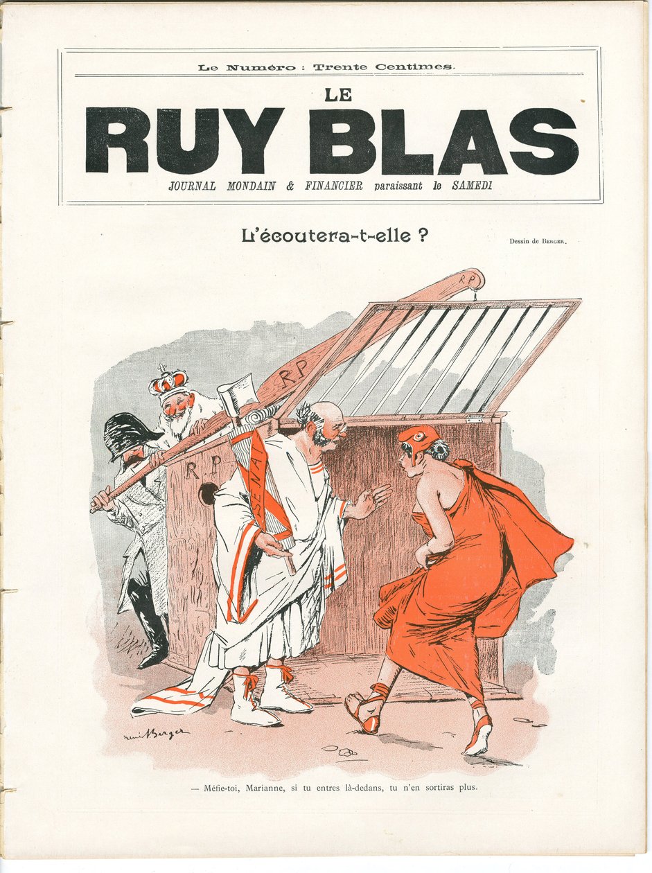 Obálka knihy "The Ruy Blas" od Rene Berger