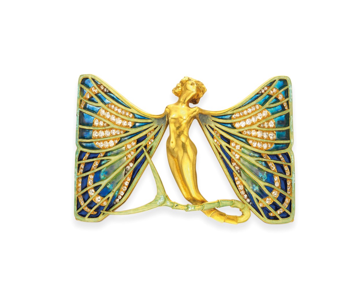 Secesní obojek pro psy "Sylph", kolem roku 1900 od Rene Jules Lalique