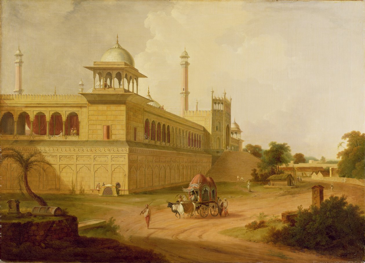 Jami Masjid, Dillí, 1811 od Rev. Edward Thomas Daniell