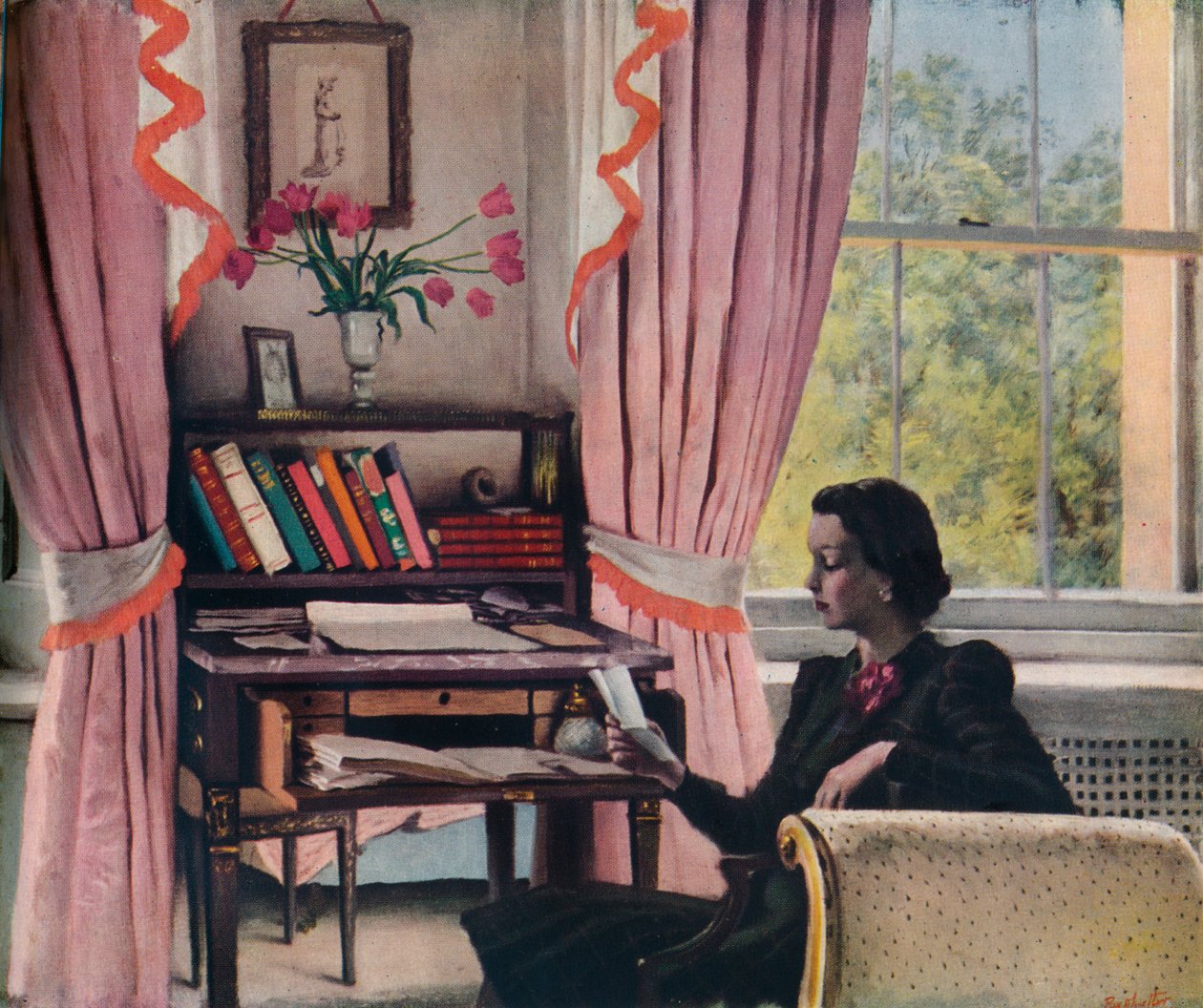 Dopis, 20. století od Rex Whistler