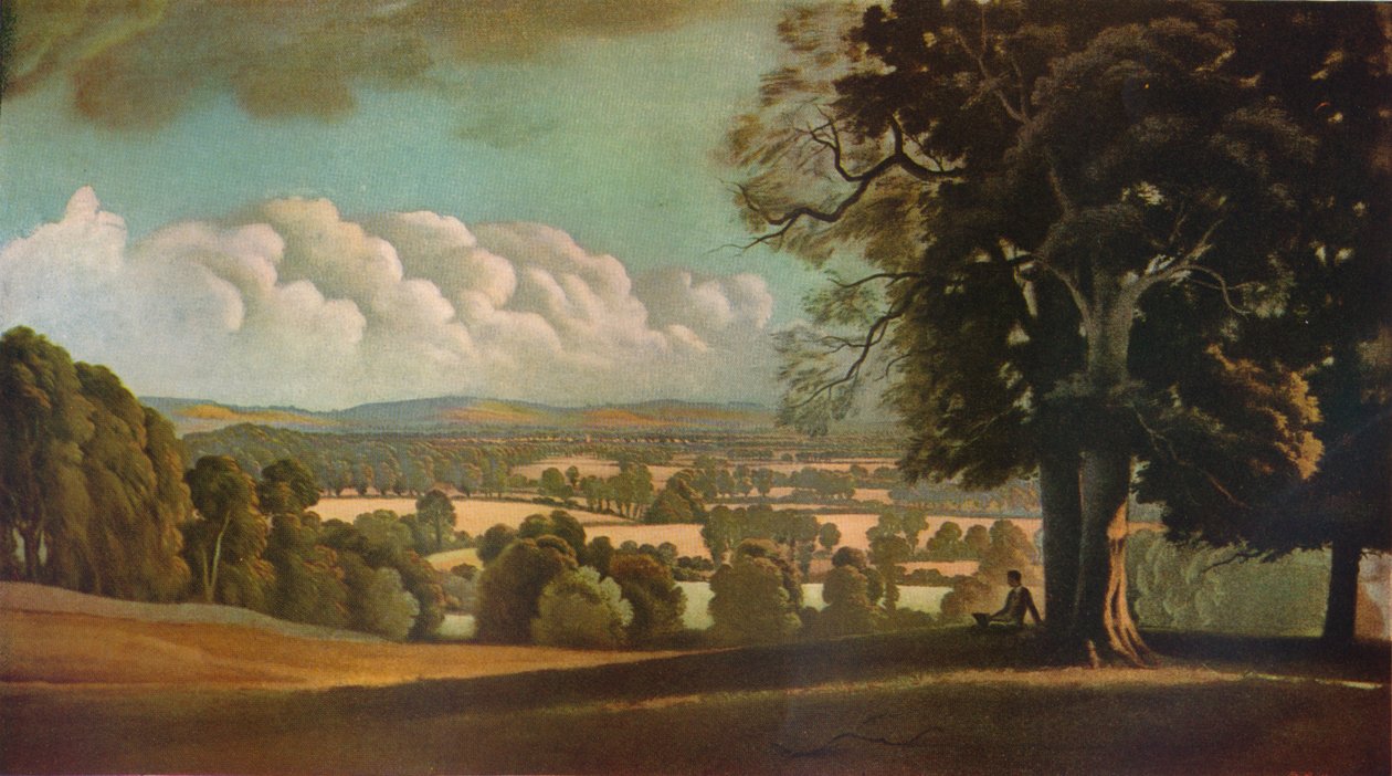 Údolí Aylesbury, 1933 od Rex Whistler