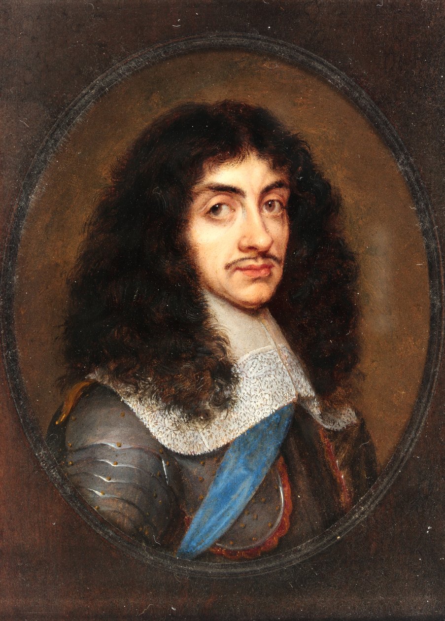 Charles II (wc na pergamenu) od Richard Gibson