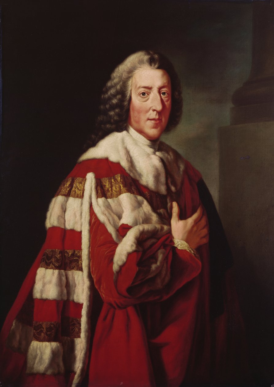William Pitt, 1. hrabě z Chathamu, 1772 od Richard Brompton
