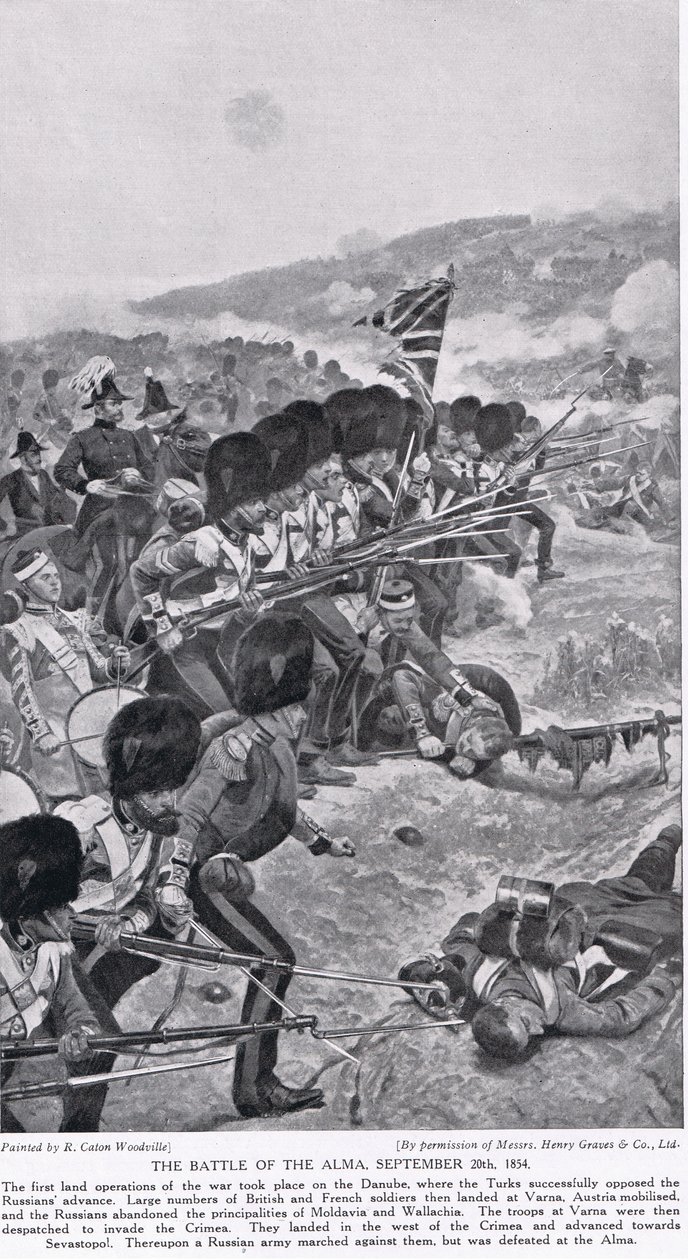 Bitva u Almy od Richard Caton Woodville