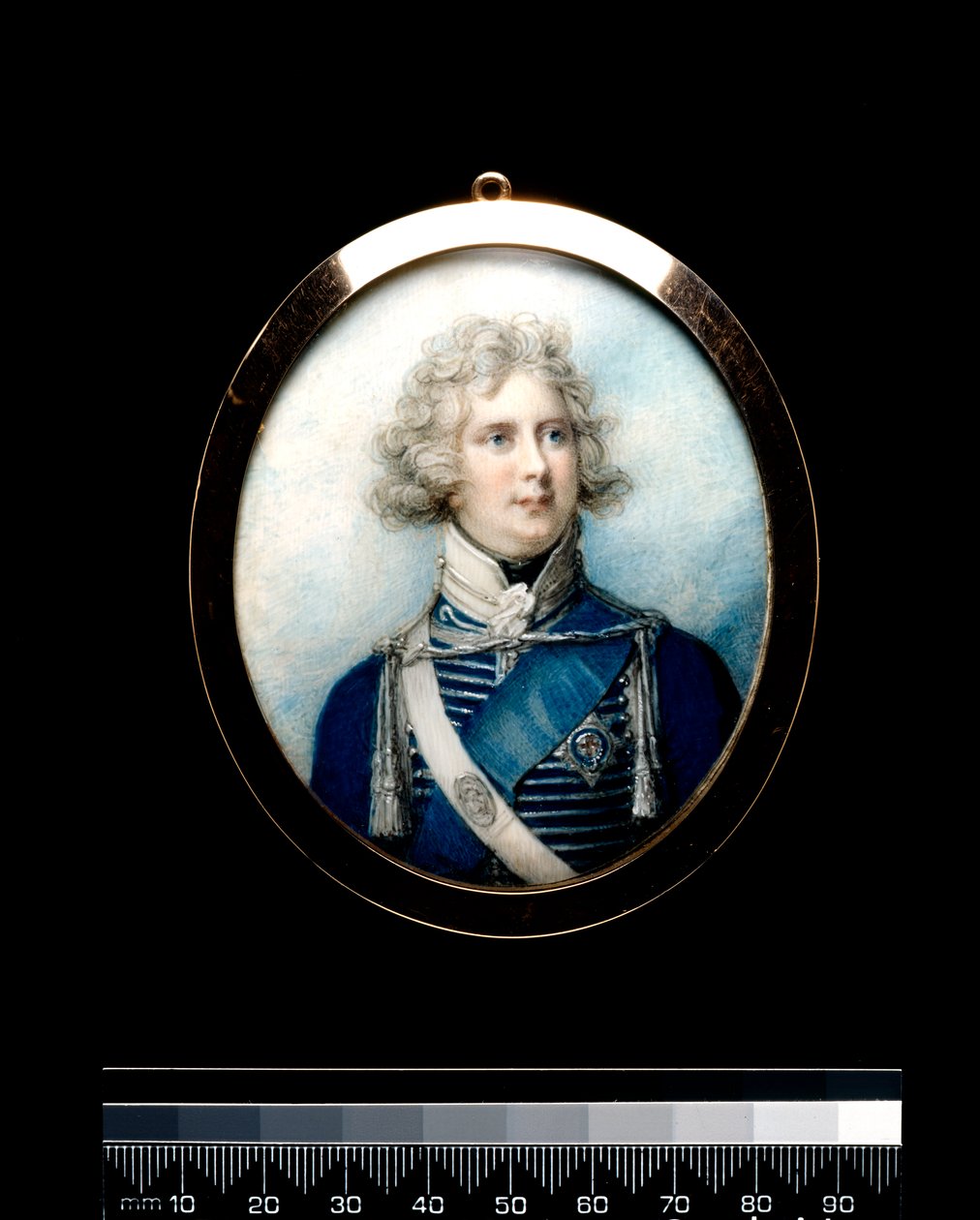 George IV jako princ regent, kolem roku 1790 od Richard Cosway
