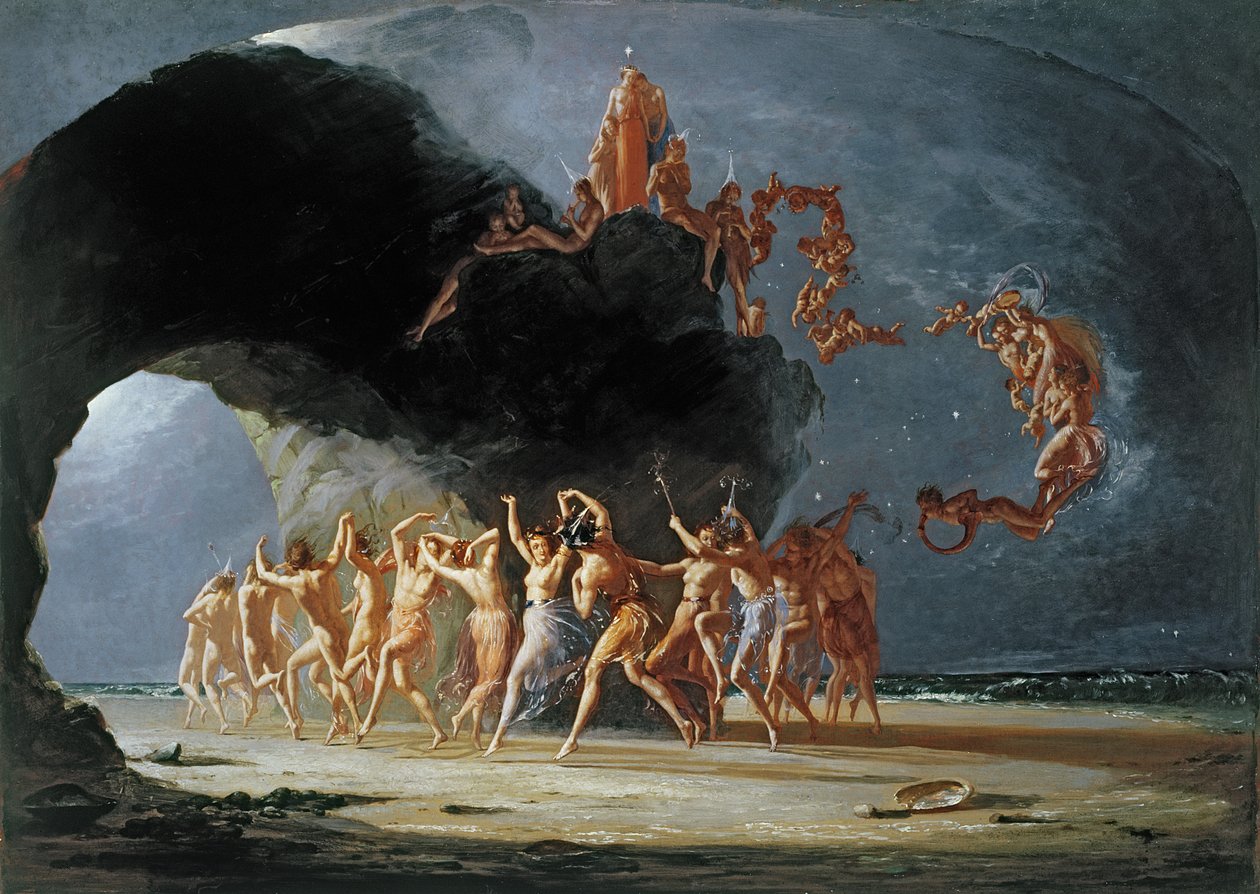 Pojďte do těchto Žlutých písků, 1842 od Richard Dadd