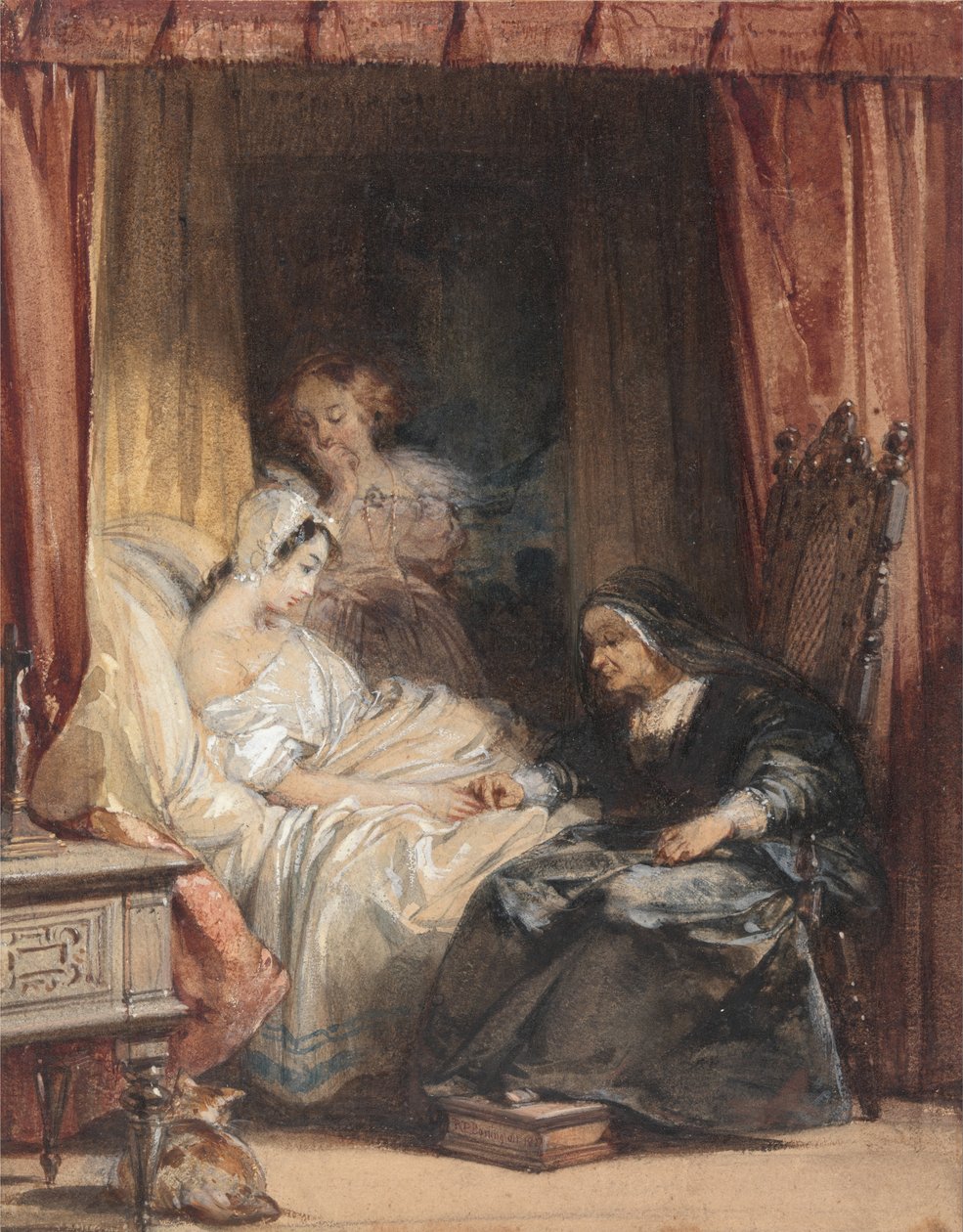 Použití slz od Richard Parkes Bonington