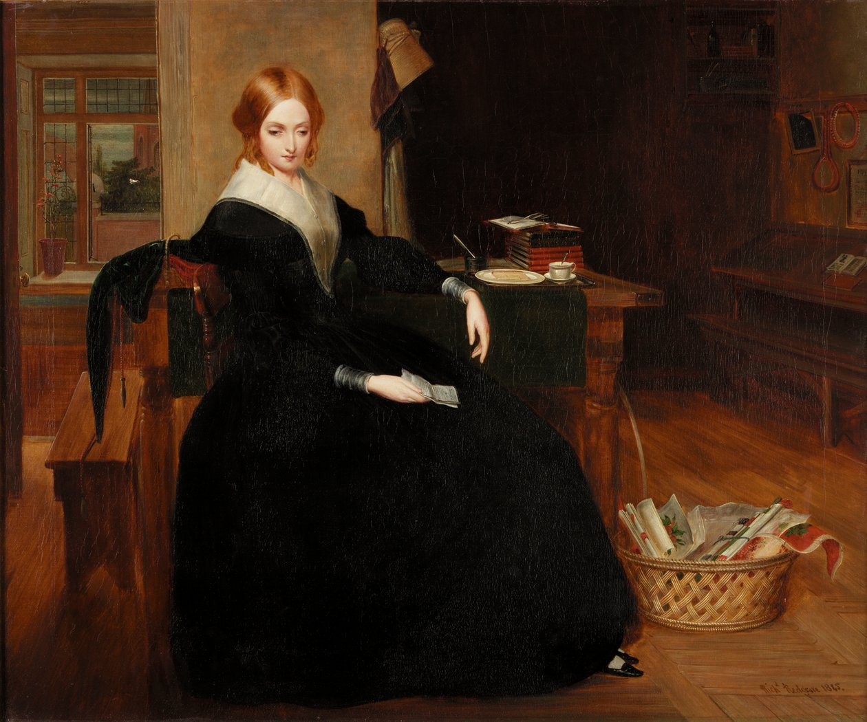 Chudý učitel, 1845 od Richard Redgrave