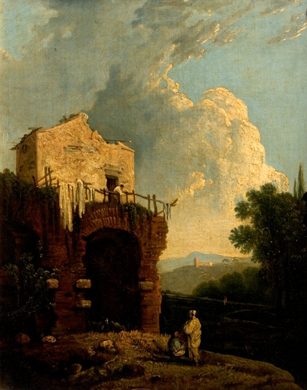 Ruiny vily poblíž Říma od Richard Wilson