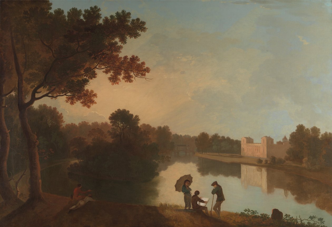 Wilton House z jihovýchodu od Richard Wilson