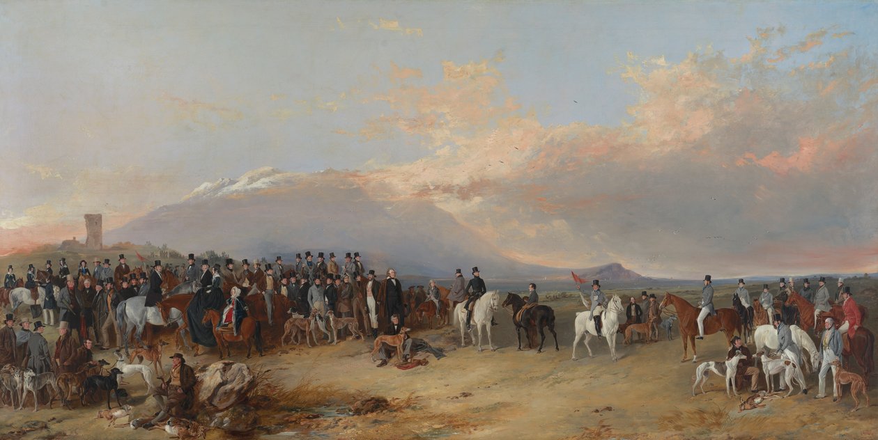 Caledonian Coursing Setkání od Richard Ansdell
