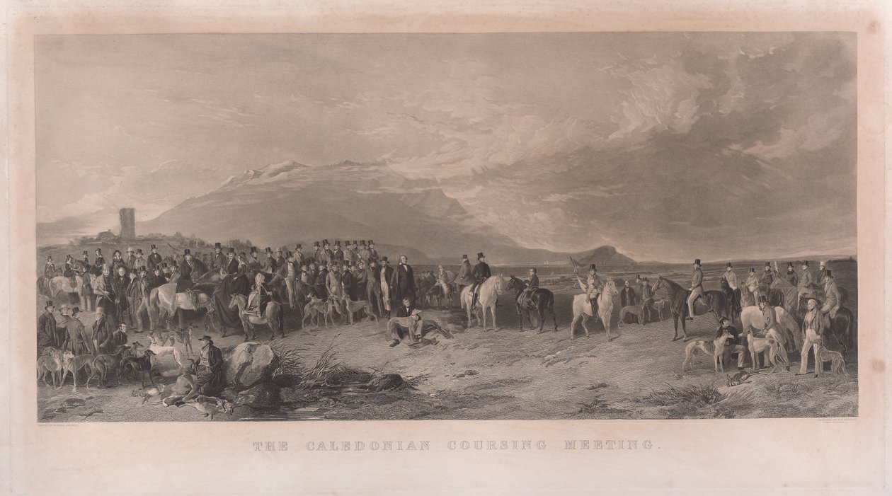 Caledonian Coursing Setkání od Richard Ansdell