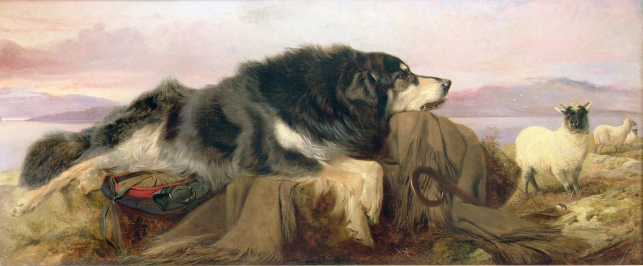 Pastýřský pes od Richard Ansdell