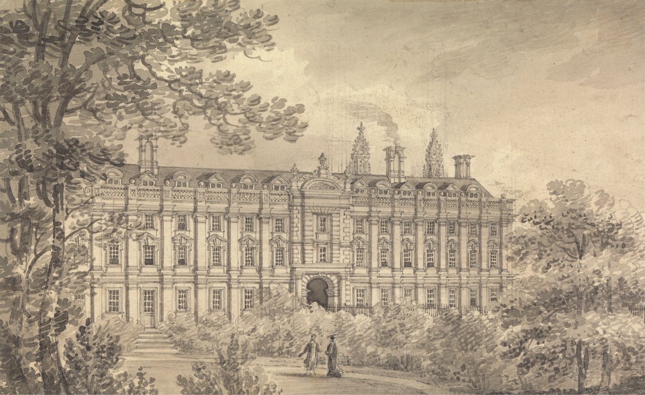 Clare College, Cambridge od Richard Banks Harraden