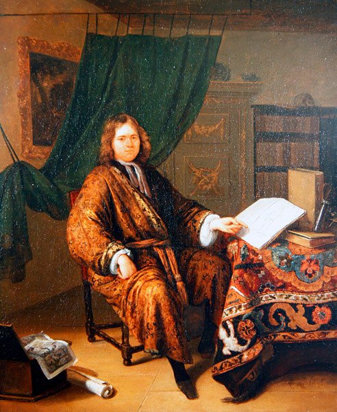 Znalec ve své knihovně od Richard Brackenburgh