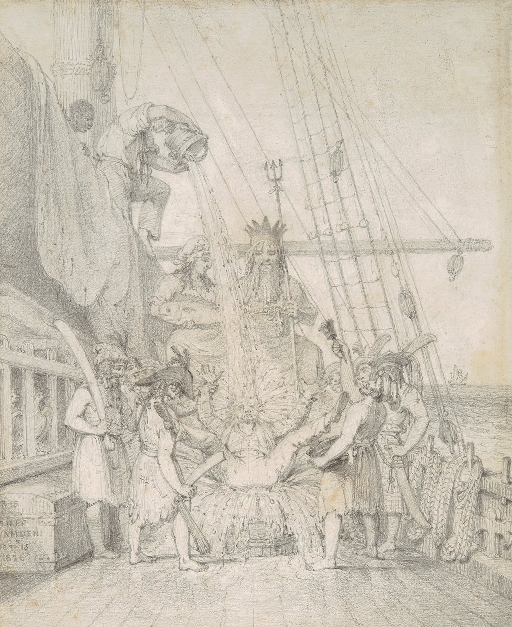 Přechod přes obratník, 15. října 1826 od Richard Bridgens
