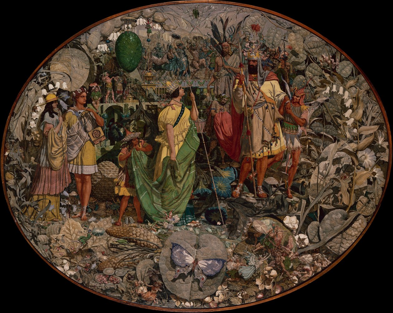 Protiklad: Oberon a Titania od Richard Dadd