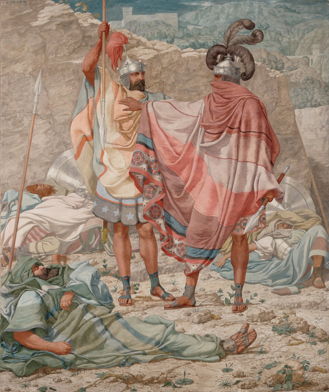 David zachránil Saulov život od Richard Dadd