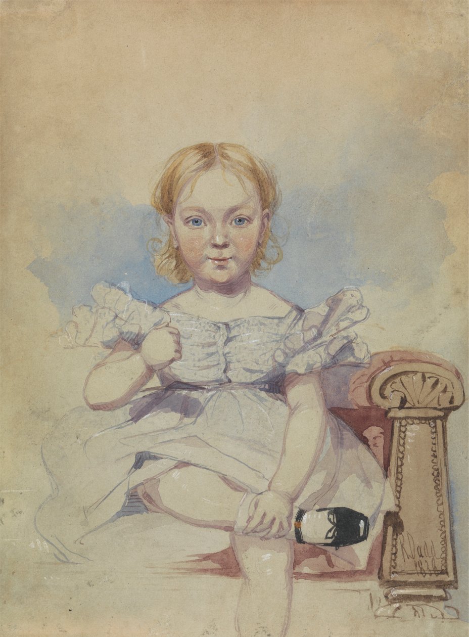 Portrét dívky od Richard Dadd