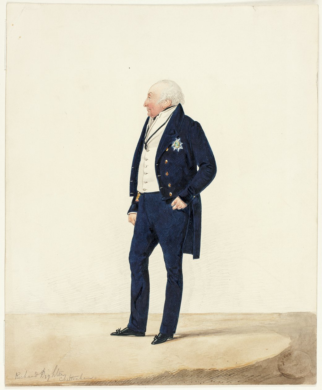 Sir James Stuart z Coltness od Richard Dighton