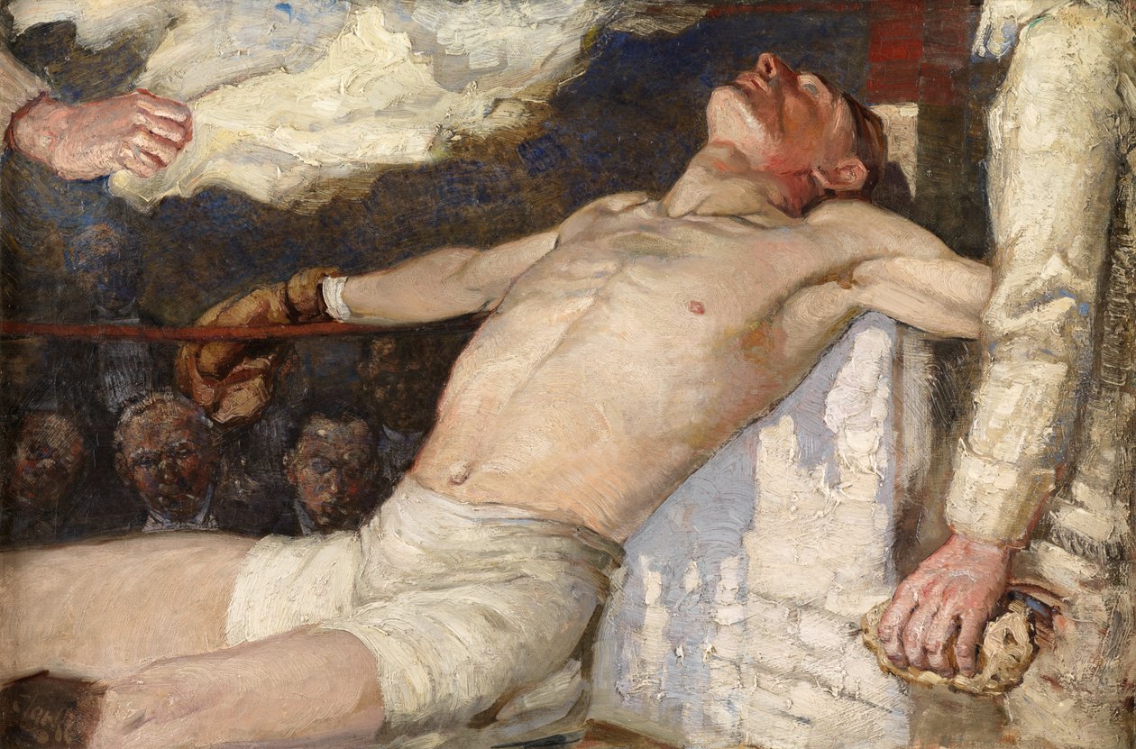 Mezi koly (olej na plátně) od Richard E. Clarke