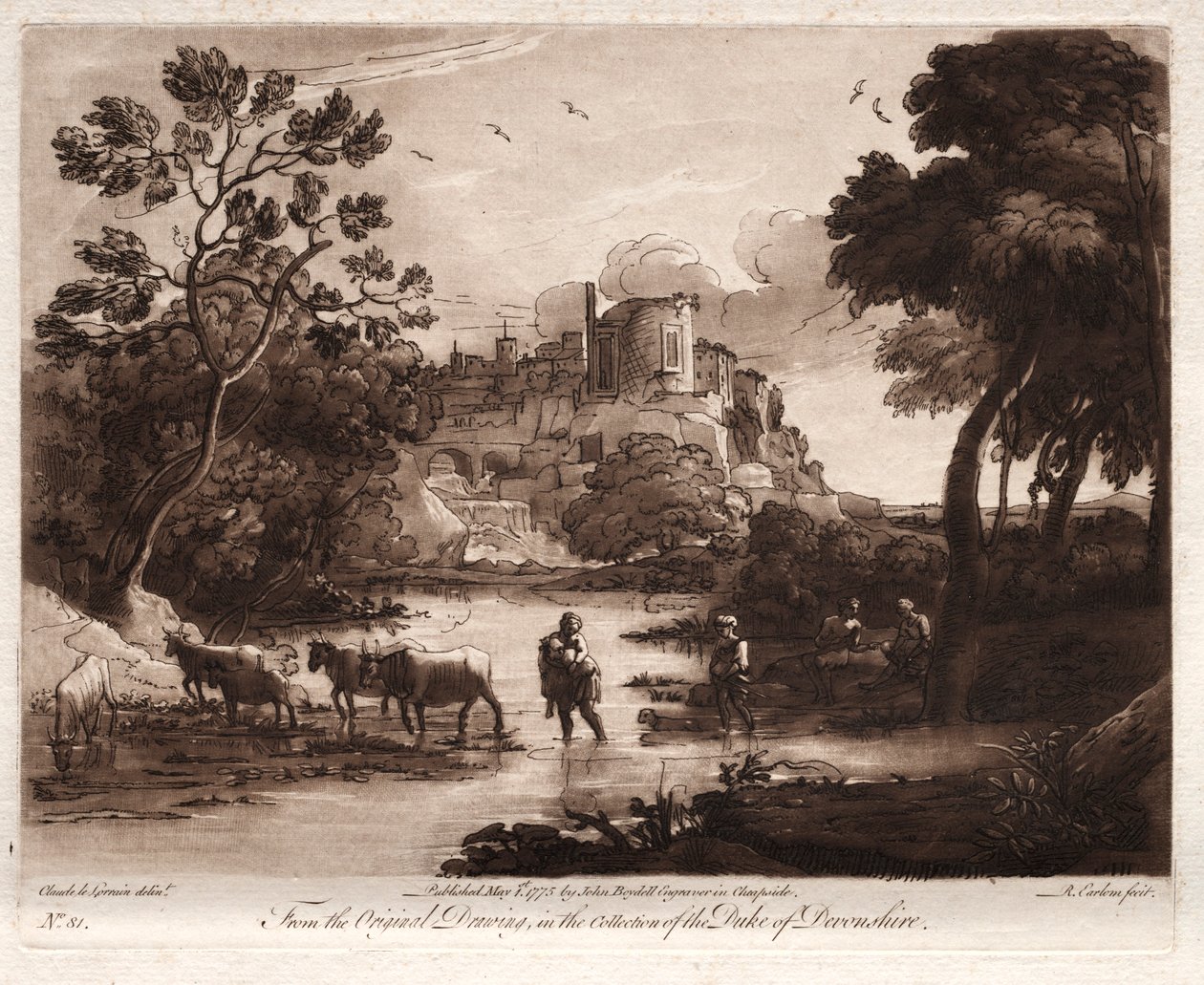Kniha pravdy, 1777 od Richard Earlom