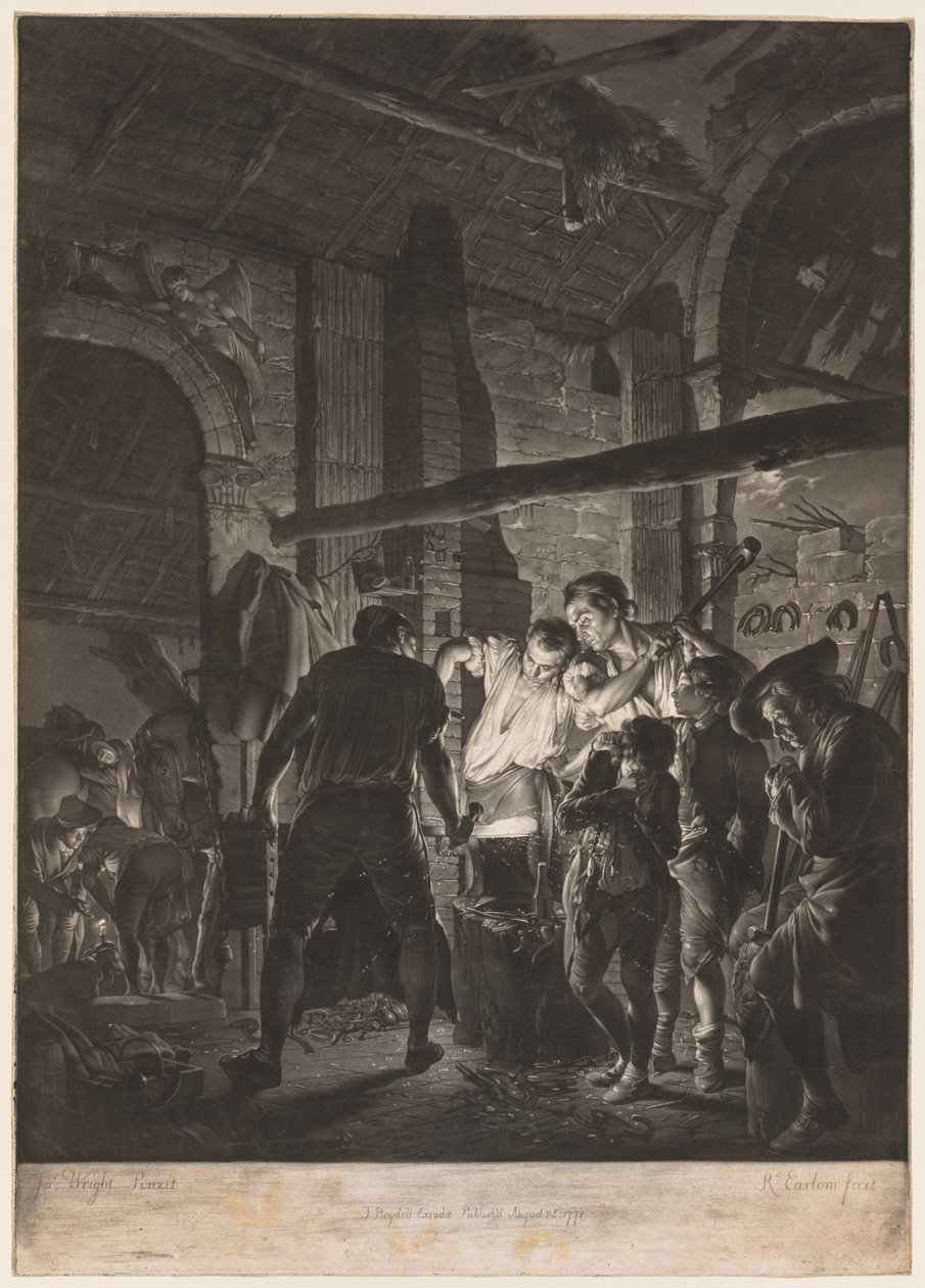 Kovář, 1771. od Richard Earlom