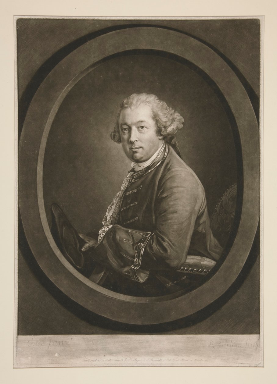 Thomas Pownall od Richard Earlom
